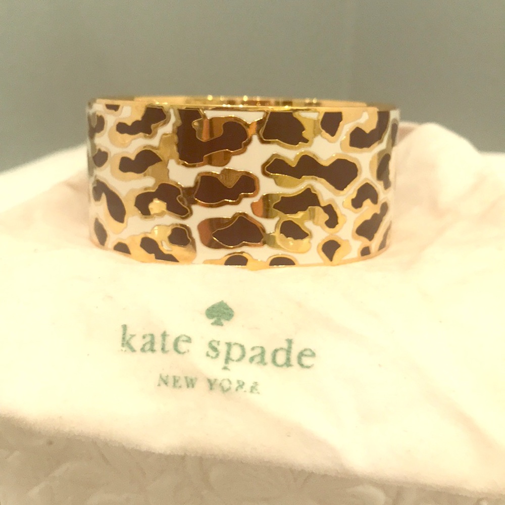 Kate Spade Leopard Bangle Bracelet